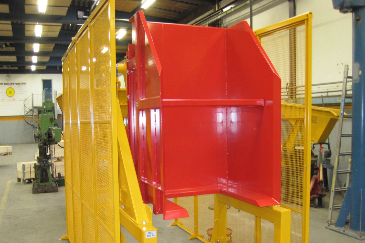 Hydraulic tipper slider 2