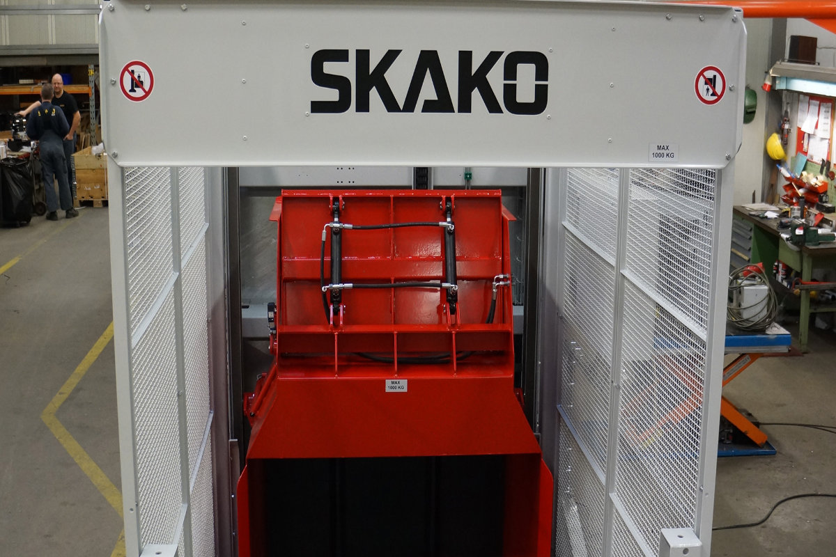 Hydraulic tipper slider 4